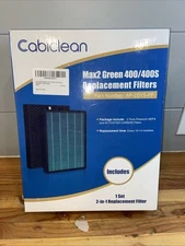 2-Pack HEPA Air Purifier Filter w/ Carbon Layer for Coway Airmega Max2 400 400S