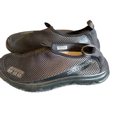Salomon RX Moc 3.0 Recovery Slip On Shoes Black Men Size 12.5