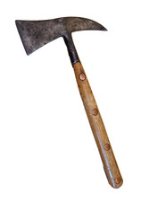 Original Feuerwehr Beil mit stabilem Metallschaft - Feuerwehraxt  - RARITÄT