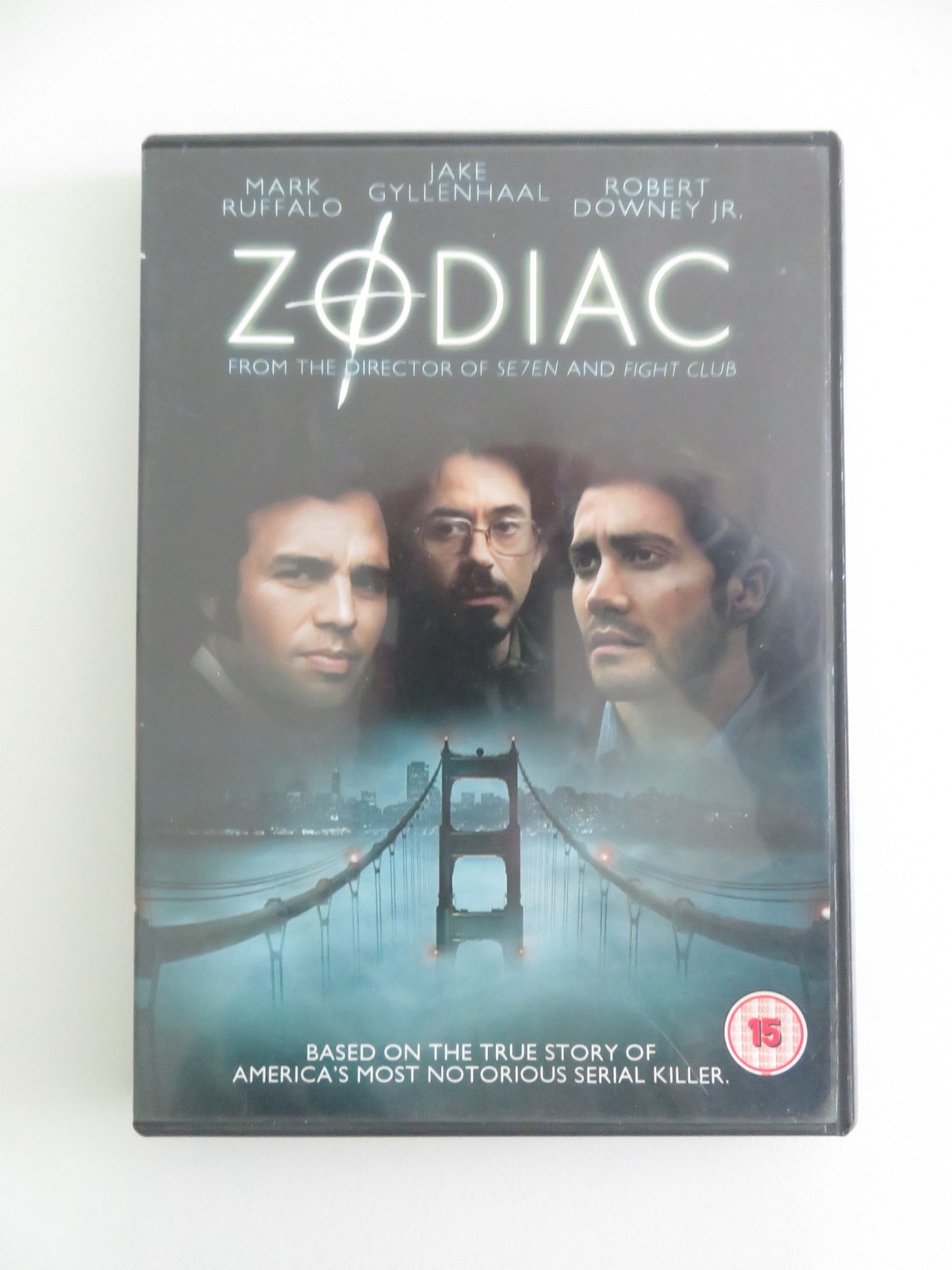 ZODIAC (DVD) MARK RUFFALO JAKE GYLLENHAAL 2007 REGION 2