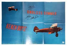Beach Boys Mike Love Al Jardine Signed Poster ACOA