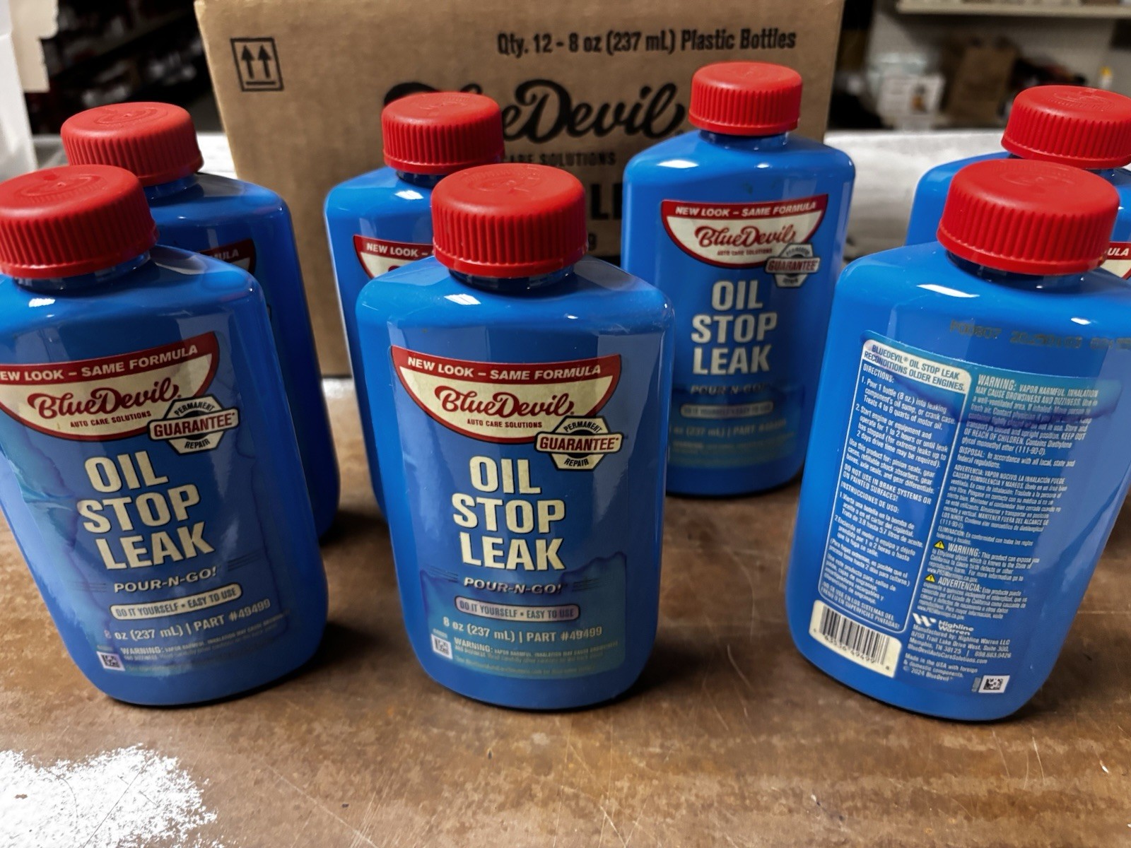 Stop Leak #49499 - 8 Oz. For Gas Or Diesel  Seals Bad. Sold 