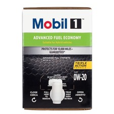 Mobil 1 Advanced Fuel Economy Full Synthetic Motor Oil 0W-20, 12 Quart 20.00 per gallon
