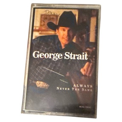 George Strait Always Never the Same Cassette Tape 1999 MCA
