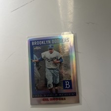 2025 Topps Chrome Platinum Anniversary - Gil Hodges #55WS-5 Refractor