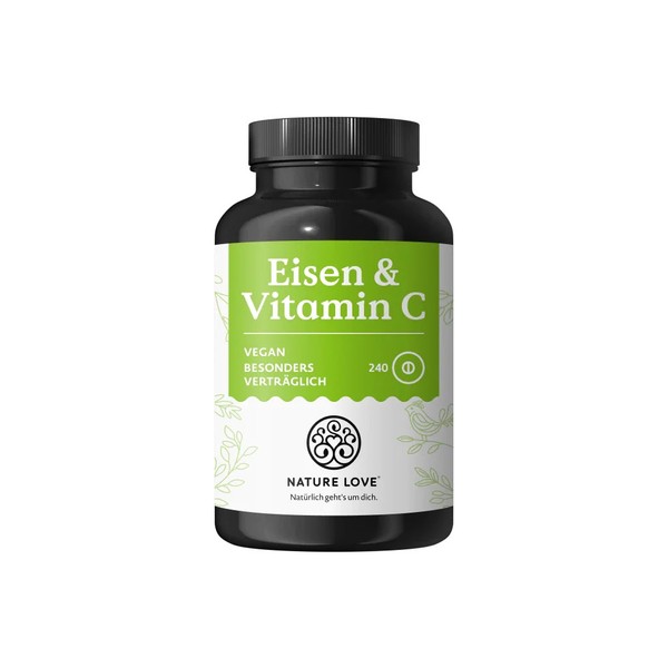 Eisen & Vitamin C Tabletten - 240 Tabletten_FüR 8 Monate-image