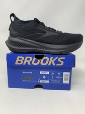 Women's Brooks Glycerin 23, Black/Black/Ebony, 8 D Wide US