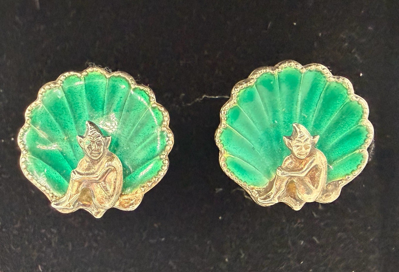 Bernard Instone Sterling Silver Pixie Earrings Gr… - image 7