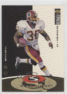1997 Upper Deck Collector's Choice Starquest Brian Mitchell #SQ63 g9u