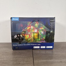Govee Outdoor Decoration Projector Light, Upgraded LED Snowflake Projector