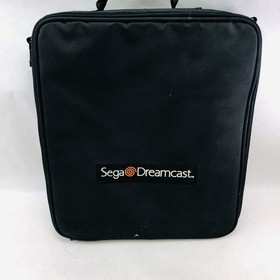 Sega Dreamcast Video Game Console White HKT-3020 w Travel Case and Accessories