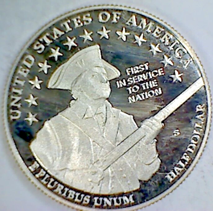 2011 S US Army Silver Half Dollar Commemorative Proof - Image 2 of 2