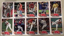 2023 Topps Series 2 Base Card Team Set - Boston Red Sox (10 Cards) - Yoshida RC!