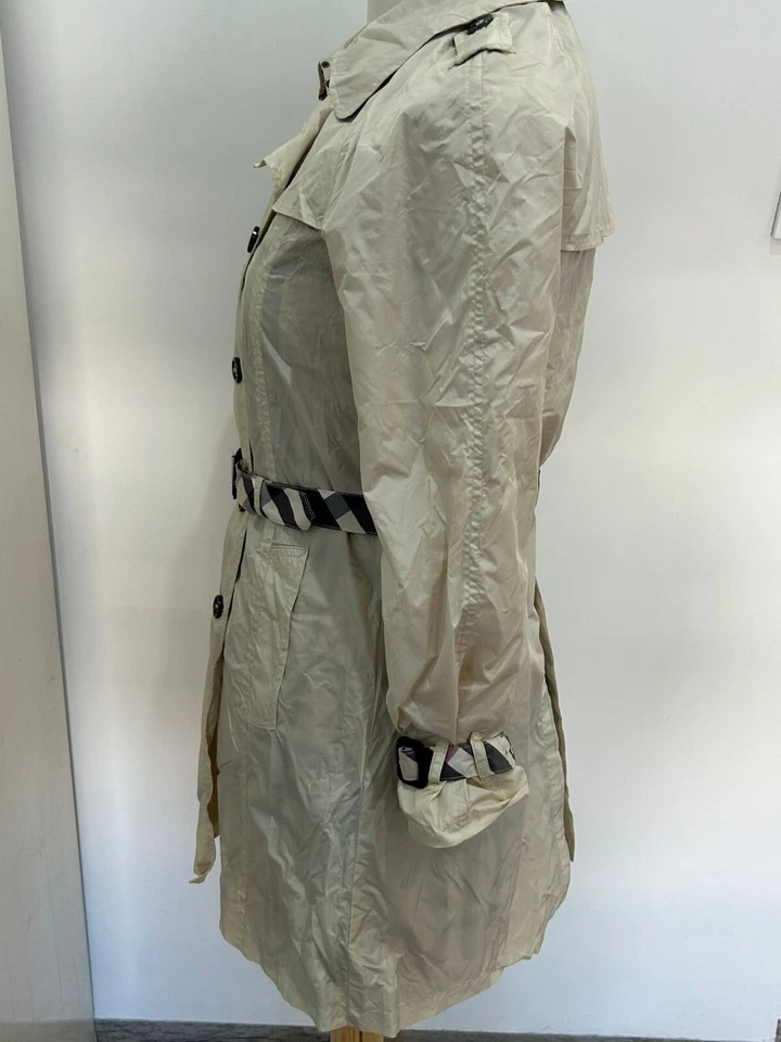 S13# Trench Chat Burberry beige para niña 14 años (158 cm) falta capucha Foto 2 de 4