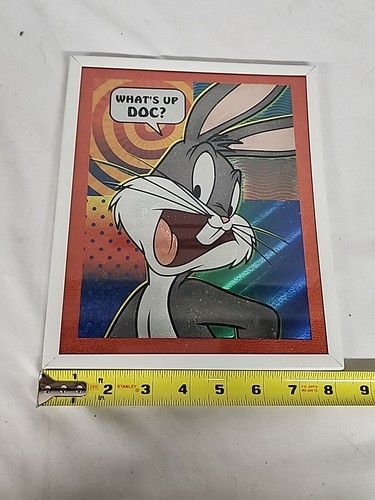Bugs Bunny "What's Up Doc?" Foil Art Print Looney Tunes - Picture 7 of 8