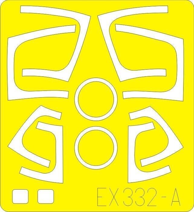 Eduard 1/48 Scale Mask for S-3 by Italeri - EX332 Eduard 1/48 Scale Mask for S-3 by Italeri - EX332