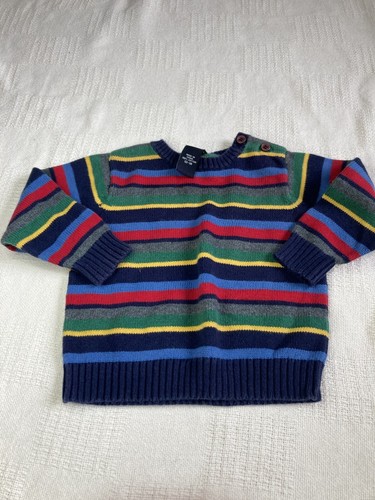 Nautica Bebé Niño Rayas Suéter 12-18 M - Imagen 1 de 3