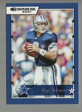 TROY AIKMAN - 2021 DONRUSS RETRO 2001 CARD# 01-5