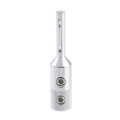 4x High-End Pure Copper Banana Plug Connector for Audio Speaker Rhodium Plated - Picture 3 of 8