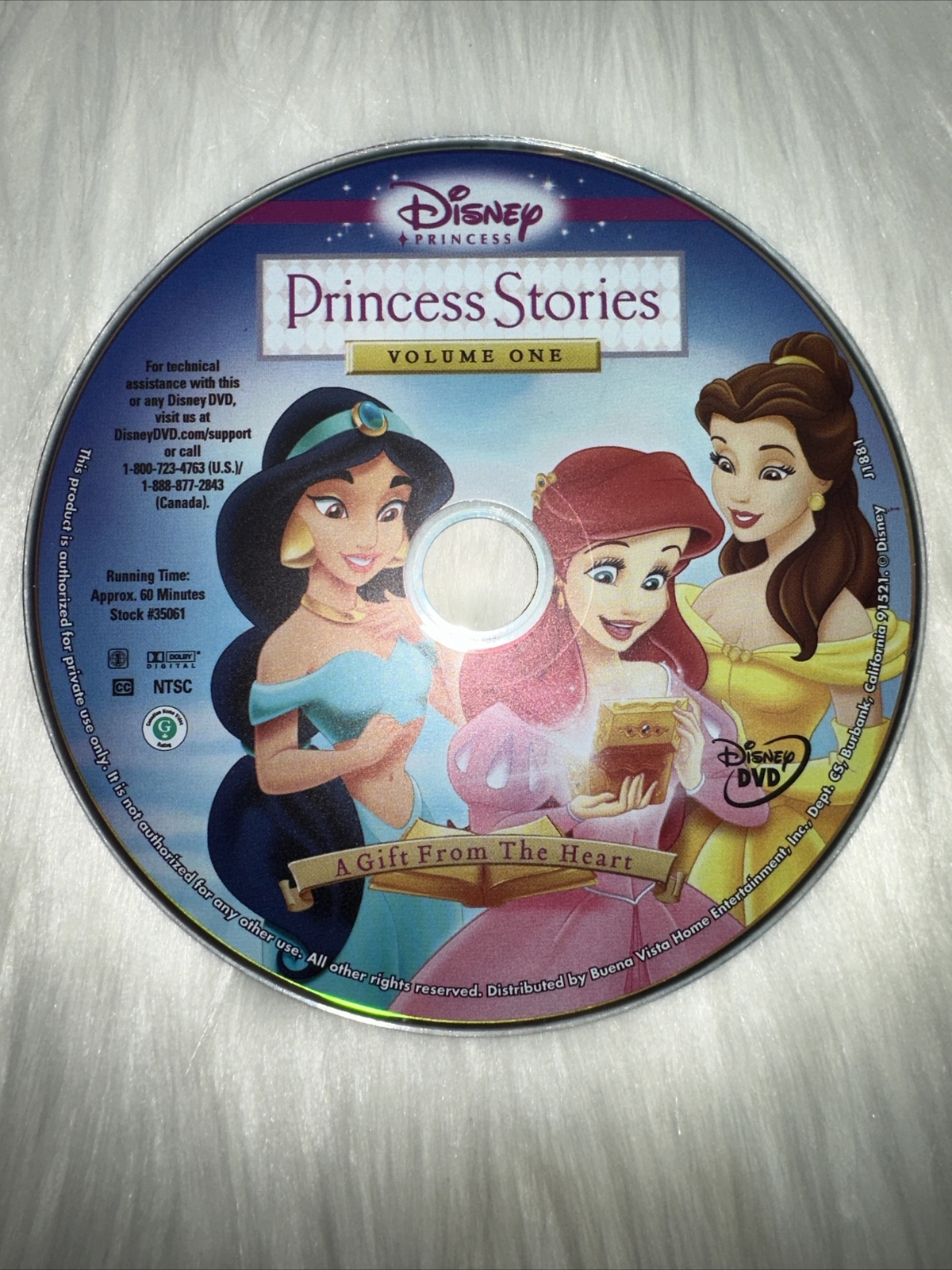Disney Princess Stories Volume 1: A Gift From the Heart (DVD, 2004 ...