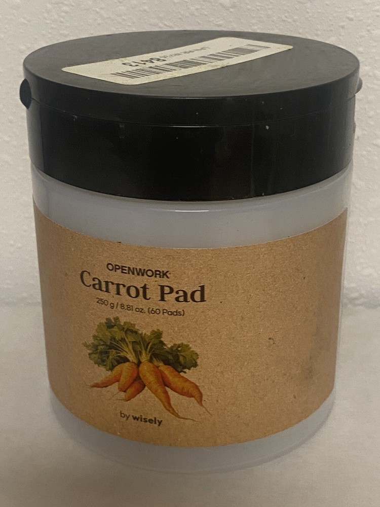SKINFOOD Carrot Carotene Calming Water Pad 60 pads (250g) (US Seller)