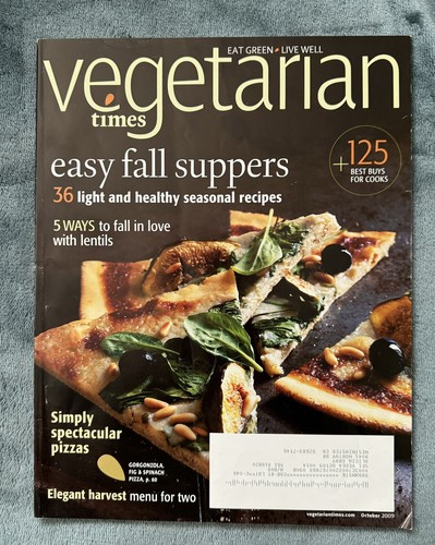Vegetarian Times Magazine Back Issues Lot of 7 From 2005-2009 Recipes Food + 1 - Picture 14 of 24