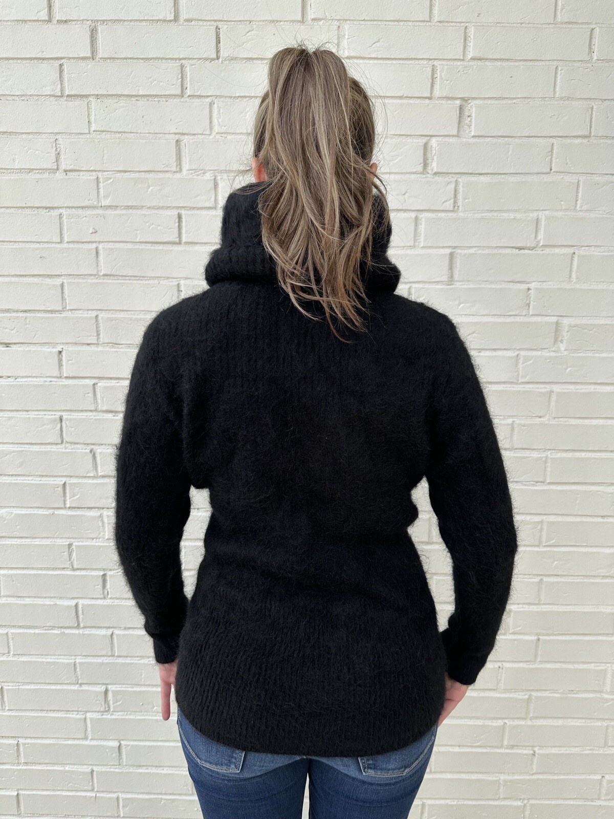 Sweater Kitten 34”/86cm Chest 90 Angora 100cm/40inch Turtleneck