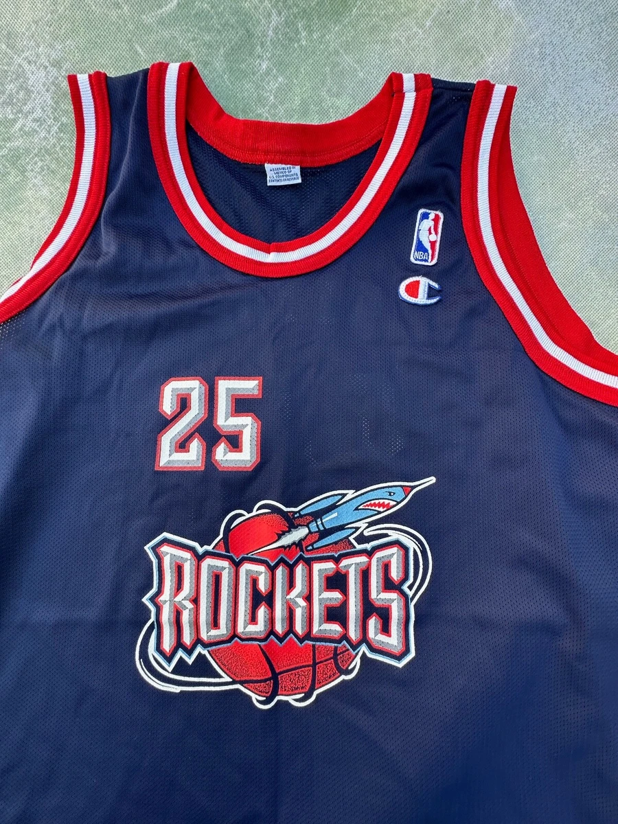 Champion NBA Houston Rockets Robert Horry 25 Jersey Size Youth XL