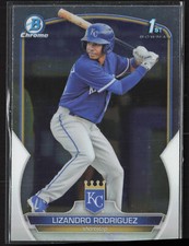 2023 Bowman Lizandro Rodriguez BCP-47 1st Chrome | Kansas City Royals