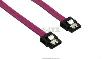 Lot of 4 6'' SATA-III (6Gbps) SATA Data Cable