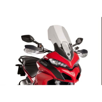 PUIG TOURING FAIRING FOR DUCATI MULTISTRADA ENDURO 16-18 LIGHT SMOKE