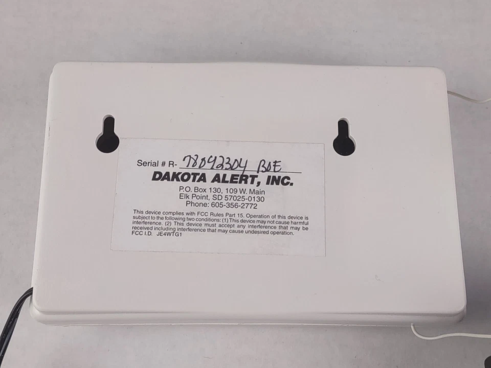 Dakota Alert Up to 1000 Foot Range Driveway Alarm Transmitter & Receiver - Image 3 of 4