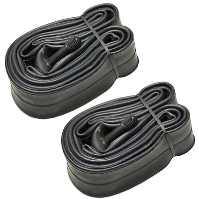 Pack De 2 Tubes Intérieurs De Pneu De Vélo Avec Valves Schrader 26" x 1,75-2,125 - Photo 1/4
