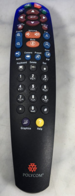 Polycom T07176 Fernbedienung KOSTENLOSER VERSAND AUF DEM BRITISCHEN FESTLAND #72