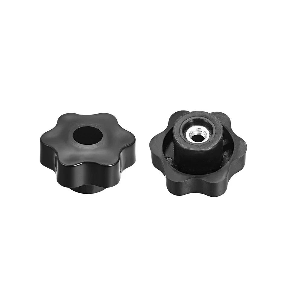 5pcs M8 Female Thread Plastic Star Clamping Nut Knob Screw Machinery Handle - Image 3 of 3