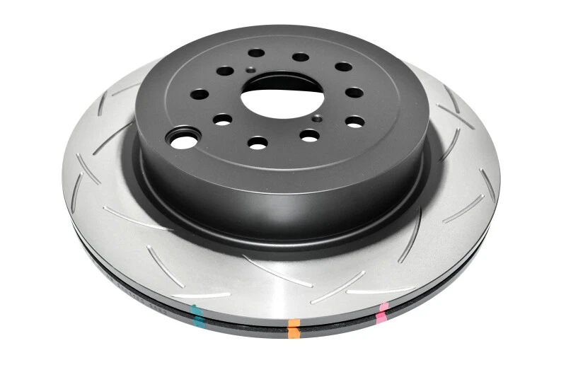 DBA Dual-Drilled Rear Slotted 4000 Ser Rotor for 08-10 STi/2017 BRZ w/Perf. Pkg. - Image 2 of 4