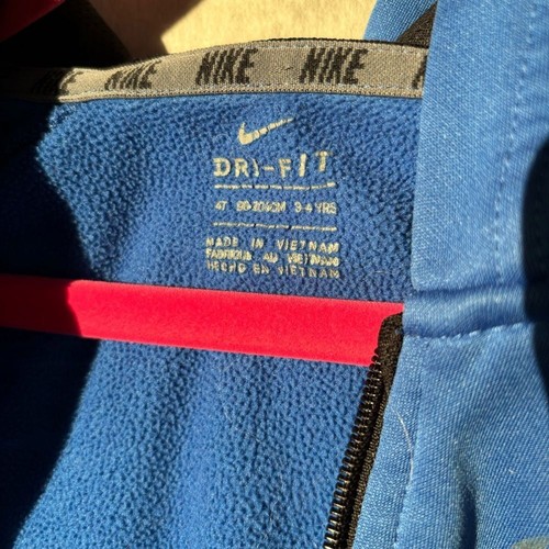 Two Boys 4T Nike Jackets Red Puffer Blue Hoodie Bundle - Picture 13 of 15
