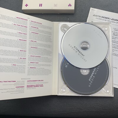Justin Bieber CD•DVD一式セット JUSTIN BIEBER Journals- Deluxe Boxset -Japan-CD DVD | eBay