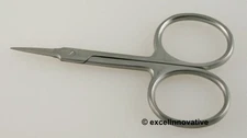 50 Cuticle Scissors 3.5" Straight Blades Nail Care Manicure Implements