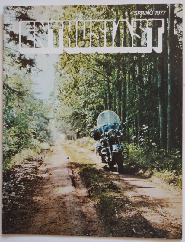 AMF HARLEY-DAVIDSON ENTHUSIAST MAGAZINE - SPRING 1977