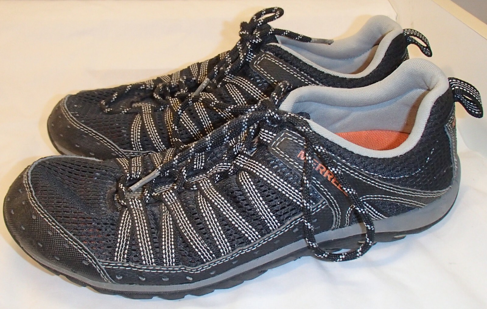 Sneakers da trekking Merrell HyMist nere arancio bruciato da uomo taglia 9