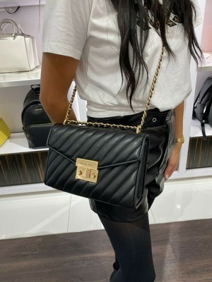 NWT Michael Kors Medium Rose Quilted 