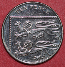 Great Britain 2013 10 pence Section of the royal arms-   Foreign Coin  24.42mm
