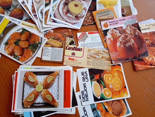 Lote cocina libritos y recortes de recetas - Imagen 5 de 7