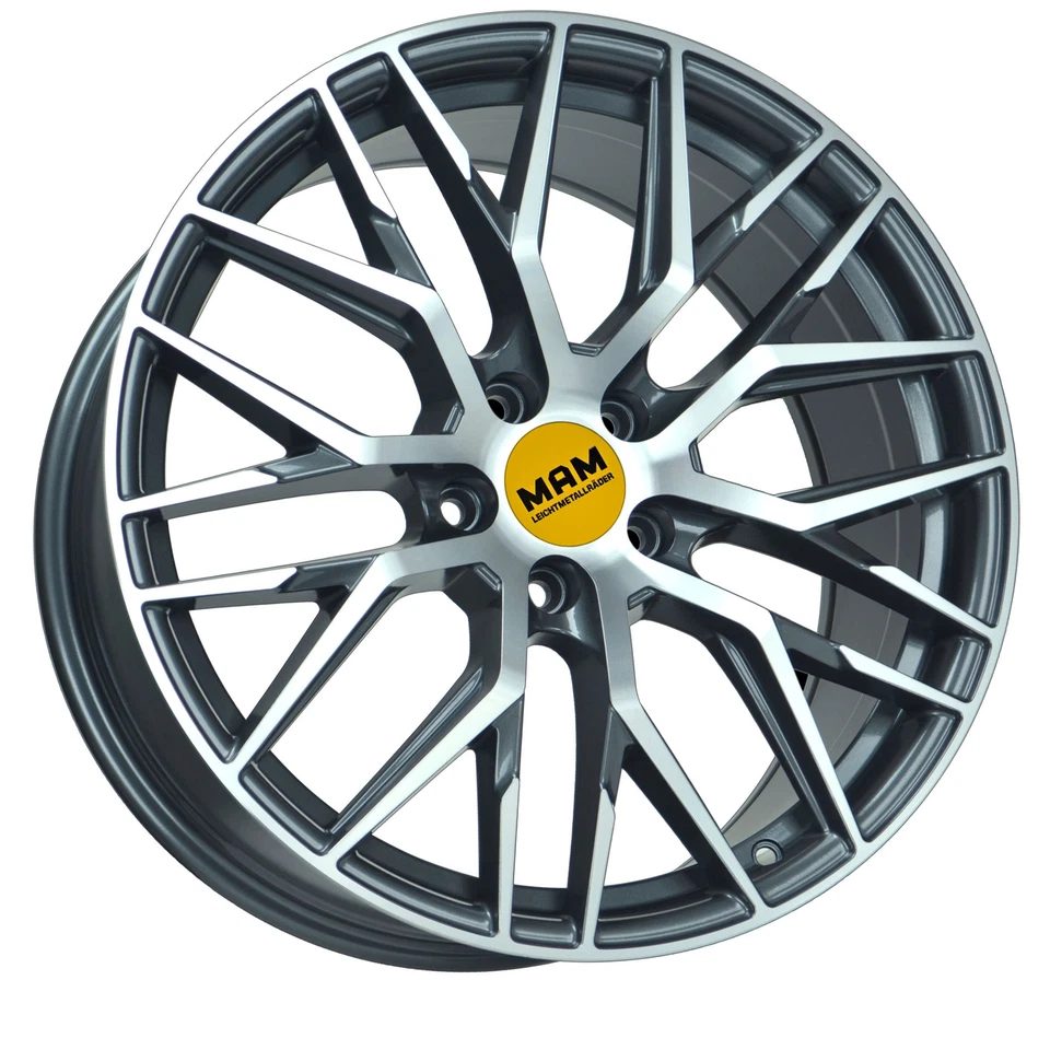 18" Sommerräder MAM RS4 PFP 225/40 Hankook S1EVO3 für Mercedes B-Klasse 246 245G - Bild 2 von 4