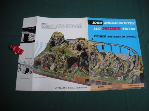 Vollmer 1959 Train layout leaflets senic High Level circuits etc German - Picture 3 of 8