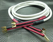 DH Labs Odyssey Mk II speaker cables 2.5 meter Pair with Gold Spades