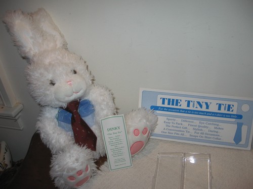 5" DOTTED Dinky Tiny Tie Fashionable Stocking Stuffer Novelty Gift Buy 1~Buy 5 - Picture 4 of 8