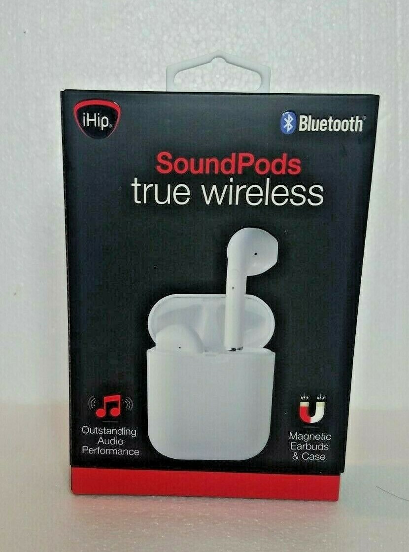 White I Hi case SoundPods True Wireless Magnetic Earbuds case