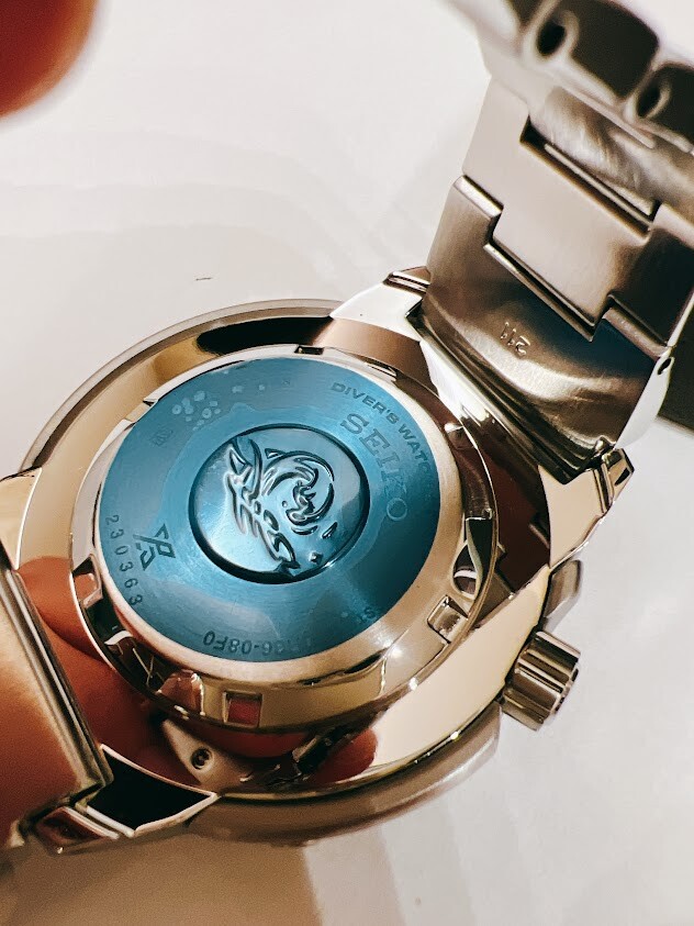 SEIKO PROSPEX Baby Tuna SBDY053 Ice Blue Automatic Diver`s